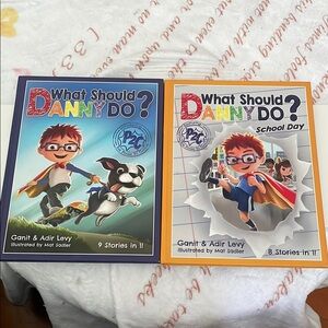 Lot of 2 What Should Danny Do? Choose your own adventure books for kids